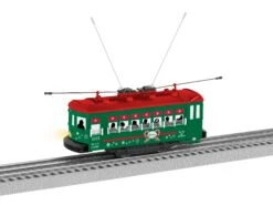 Lionel 2135140 NORTH POLE CENTRAL TROLLEY O Scale(Lionel 2135140 North Pole Central Trolley O Scale)