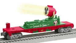 Lionel 2228230 MICKEY & FRIENDS CHRISTMAS SEARCHLIGHT CAR O SCALE NEW(Lionel 2228230 Mickey Friends Christmas Searchlight Car)