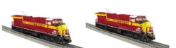 Lionel 2233481 Wisconsin Central Heritage ES44AC #3069 With 2233489 Superbass O Scale NEW LIMITED(Lionel 2233481 2233489 Wisconsin Central Heritage Es44ac 3069 Set Of 2 O Scale New)