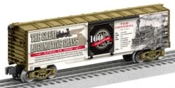 Lionel 2238020 THE GREAT LOCOMOTIVE CHASE 160TH ANNIVERSARY BOXCAR O SCALE NEW(Lionel 2238020 The Great Locomotive Chase 160th Anniversary Boxcar O Scale New)