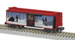 Lionel 2319260 American Flyer 2023 Christmas Boxcar S Gauge(Lionel 2319260 American Flyer 2023 Christmas Boxcar S Gauge)