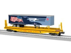 Lionel 2326040 Union Pacific UP Missouri Pacific Heritage Trailer On Flatcar TOFC Flat Car V2 Limited(Lionel 2326040 Union Pacific Up Missouri Pacific Heritage Tofc Flat Car V2 Preorder Limited)