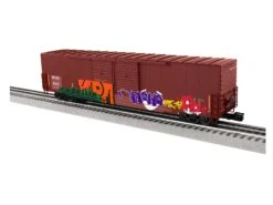 Lionel 2326182 WCOR GRAFFITI 60' BOXCAR #6521 O SCALE NEW(Lionel 2326182 Wcor Graffiti 60 Boxcar 6521 O Scale New) -BRADY’S TRAINS MODELs 2326182 02