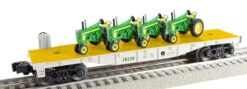 Lionel 2328150 John Deere Flatcar With Tractor Load Limited(Lionel 2328150 John Deere Flatcar With Combine Load)
