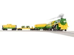 Lionel 2423070 JOHN DEERE STEAM FREIGHT LIONCHIEF SET O SCALE Limited NEW(Lionel 2423070 John Deere Steam Freight Lionchief Set O Scale Limited New)