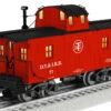 Lionel 2426440 DT&I N6B WOODSIDE CABOOSE #77 O SCALE Limited NEW(Lionel 2426440 Dt I N6b Woodside Caboose 77 O Scale Limited New) -BRADY’S TRAINS MODELs 2426440 01