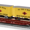 Lionel 2426720 MKT 50' TOFC FLATCAR W/ 20' TRAILERS O SCALE NEW(Lionel 2426720 Mkt 50 Tofc Flatcar W 20 Trailers O Scale New)