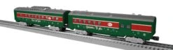 Lionel 2427980 SLEIGH BELL LIMITED PASSENGER CAR ADD-ON 2-PACK O SCALE NEW(Lionel 2427980 Sleigh Bell Limited Add On 2 Pack O Scale New)