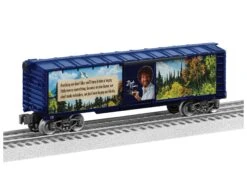 Lionel 2428220 BOB ROSS Painter SOUND BOXCAR O SCALE NEW Limited(Lionel 2428220 Bob Ross Painter Sound Boxcar O Scale New)