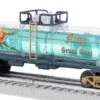 Lionel 2428280 AQUAMAN SEVEN SEAS TANK CAR O SCALE NEW(Lionel 2428280 Aquaman Seven Seas Tank Car O Scale New) -BRADY’S TRAINS MODELs 2428280 01