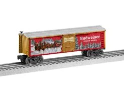 Lionel 2428400 ANHEUSER-BUSCH CLYDESDALE HOLIDAY REEFER O SCALE NEW(Lionel 2428400 Anheuser Busch Clydesdale Holiday Reefer O Scale New)
