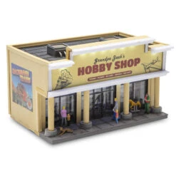 Menards 279-0617 Grandpa Jack's Hobby Shop HO Scale NEW(Menards 279 0617 Grandpa Jack Ho Scale)