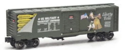 Menards 275-9061 Liberty Belle Boxcar O SCALE NEW(Menards 275 9061 Liberty Belle Boxcar New)