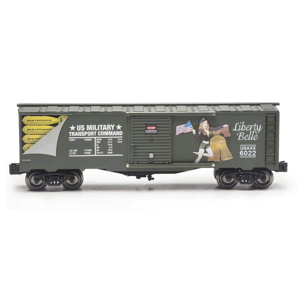 Menards 275-9061 Liberty Belle Boxcar O SCALE NEW(Menards 275 9061 Liberty Belle Boxcar New) 5 Menards 275-9061 Liberty Belle Boxcar O SCALE NEW(Menards 275 9061 Liberty Belle Boxcar New) - Image 3