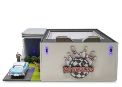 Menards 2759140 Lamont Lanes Bowling Alley Building O Scale NEW Limited(Menards 2759140 Lamont Lanes Bowling Alley Building O Scale New) -BRADY’S TRAINS MODELs 275 9140E 300