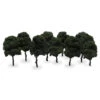 Menards 279-3094 Deciduous Trees Pack Of 9 O SCALE NEW(Menards 279 3094 Deciduous Trees Pack Of 9 O Scale New) -BRADY’S TRAINS MODELs 279 3094A update