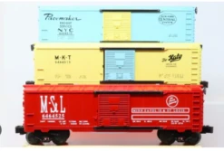 Lionel 6-29267 Sealed 6464 Series Viii Boxcars Minn & St. Louis, MKT, NYC3 PackO SCALE NEW(Lionel 6 29267 Sealed 6464 Series Viii Boxcars Minn St Louis Mkt Nyc 3 Pack O Scale New)
