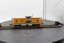Atlas 6614-1 Denver And Rio Grande Extended Vision Caboose O Scale WEATHERED AS IS Used Excellent(Atlas 6614 1 Extended Vision Caboose O Scale Weathered As Is Used Excellent)