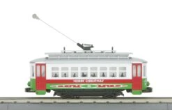 MTH Railking 30-5146 Christmas Bump-n-Go Trolley - #25 O SCALE Used Excellent No Box(Mth Railking 30 5146 Christmas Bump N Go Trolley 25 O Scale Used Excellent No Box)