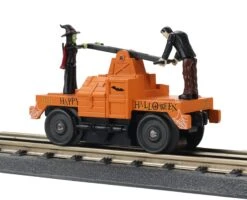 MTH Railking 30-5241 Halloween Operating Hand Car #1031. O SCALE NEW(Mth Railking 30 5241 Halloween Operating Hand Car 1031 O Scale New)