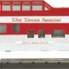 MTH Railking 30-67915 Texas Special 60' Streamlined Vista Dome Car O SCALE NEW(Mth Railking 30 67915 Texas Special 60 Streamlined Vista Dome Car O Scale New) -BRADY’S TRAINS MODELs 30 67915