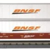 MTH Railking 30-70127 BNSF Husky Stack O SCALE NEW(Mth Railking 30 70127 Bnsf Husky Stack O Scale New)