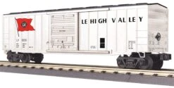 MTH Railking 30-71070 Lehigh Valley 50 Modern Box Car #8205. O SCALE NEW(Mth Railking 30 71070 Lehigh Valley 50 Modern Box Car 8205 O Scale New)