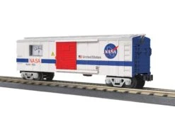 MTH Railking 30-71122 NASA Box Car W/Power Meter O SCALE NEW(Mth Railking 30 71122 Nasa Box Car W Power Meter O Scale New)