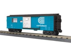 MTH Railking 30-71123 ConEdison O SCALE RailKing Box Car W/Power Meter NEW(Mth Railking 30 71123 Conedison Box Car W Power Meter O Scale New)