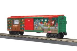 MTH Railking 30-71185 North Pole Power & Light Box Car W/Power Meter #2024. O SCALE NEW(Mth Railking 30 71185 North Pole Power Light Box Car W Power Meter 2024 O Scale New)