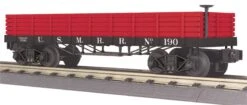MTH Railking 30-72085 U.S. Military Railroad Gondola Car #190. O SCALE Like New(Mth Railking 30 72085 U S Military Railroad Gondola Car 190 O Scale Like New 1)