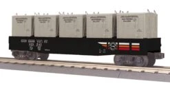 MTH Railking 30-72126 Southern Pacific Gondola Car W/LCL Containers -O SCALE NEW(Mth 30 72126 Southern Pacific Sp Gondola Car W Lcl Containers No 329245)