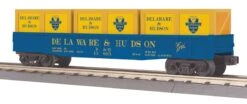 MTH Railking 30-72153 Delaware & Hudson Gondola Car W/Crates #13805 O SCALE Like New(Mth Railking 30 72153 Delaware Hudson Gondola Car W Crates 13805 O Scale Like New)