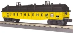 MTH Railking 30-72206 Bethlehem Steel Gondola Car W/Cover #260019. O SCALE NEW(Mth Railking 30 72206 Bethlehem Steel Gondola Car W Cover 260019 O Scale New)
