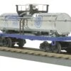 MTH Railking 30-73222 Alaska Tank Car - (Chrome) Alaska40407 O SCALE Used Excellent(Mth Railking 30 73222 Alaska Tank Car Chrome Alaska 40407 O Scale Used Excellent) -BRADY’S TRAINS MODELs 30 73222