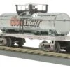 MTH Railking 30-73223 Coors Light Tank Car (Chrome) #200701. O SCALE NEW(Mth Railking 30 73223 Coors Light Tank Car Chrome 200701 O Scale New) -BRADY’S TRAINS MODELs 30 73223