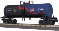 MTH Railking 30-73517 Norfolk Southern Modern Tank Car #Veterans NS 490014 . O SCALE NEW(Mth Railking 30 73517 Norfolk Southern Modern Tank Car Veterans Ns 490014 O Scale New)