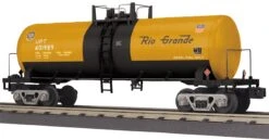 MTH Railking 30-73525 Denver & Rio Grande Modern Tank Car #401989. O SCALE NEW(Mth Railking 30 73525 Denver Rio Grande Modern Tank Car 401989 O Scale New)