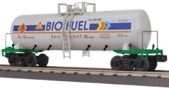 MTH Railking 30-73554 Bio Fuel Modern Tank Car #53238980. O SCALE NEW(Mth Railking 30 73554 Bio Fuel Modern Tank Car 53238980 O Scale New)
