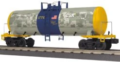 MTH Railking 30-73583 CSX RailKing Modern Tank Car Road #1776 O SCALE NEW(Mth Railking 30 73583 Csx Railking Modern Tank Car Road 1776 O Scale New)