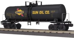 MTH Railking 30-73589 Sunoco Modern Tank Car #48469. O SCALE NEW(Mth Railking 30 73589 Sunoco Modern Tank Car 48469 O Scale New)