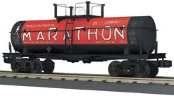 MTH Railking 30-73611 Marathon RailKing Tank Car Road #19451 O SCALE NEW(Mth Railking 30 73611 Marathon Tank Car 19451 O Scale New)