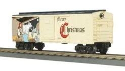 MTH Railking 30-74183 Christmas Box Car #2004. O SCALE NEW(Mth Railking 30 74183 Christmas Box Car 2004 O Scale New)
