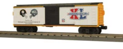 MTH Railking 30-74376 NFL - Pittsburgh Steelers Super Bowl XL Box Car #2006. O SCALE Like New(Mth Railking 30 74376 Nfl Pittsburgh Steelers Super Bowl Xl Box Car 2006 O Scale Like New)