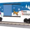 MTH 30-74780 Happy Holidays Boxcar No. 2014 O Scale New(Mth 30 74780 Happy Holidays Boxcar) -BRADY’S TRAINS MODELs 30 74780