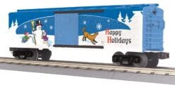 MTH 30-74780 Happy Holidays Boxcar No. 2014 O Scale New(Mth 30 74780 Happy Holidays Boxcar)