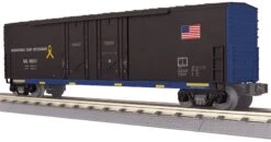 MTH Railking 30-74884 Norfolk Southern Veterans 50' Double Door Plugged Boxcar O SCALE NEW(Mth Railking 30 74884 Norfolk Southern Veterams 50 Double Door Plugged Boxcar O Scale New)