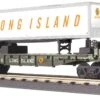 MTH Railking 30-76656 Long Island Flatcar W Trailer O SCALE NEW(Mth Railking 30 76656 Long Island Flatcar W Trailer O Scale New) -BRADY’S TRAINS MODELs 30 76656