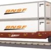 MTH Railking 30-76904 BNSF Husky Stack Car - O SCALE NEW(Mth Railking 30 76904 Bnsf Husky Stack Car O Scale New)