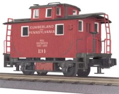 MTH Railking 30-77023 Cumberland & Pennsylvania Bobber Caboose- No. 134. O SCALE Like New(Mth Railking 30 77023 Cumberland Pennsylvania Bobber Caboose No 134 O Scale Like New)